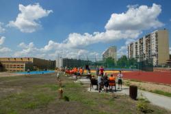 Boisko Gim. nr 4 w Tarnowie - Bitwy pod Studziankami 5, Tarnów